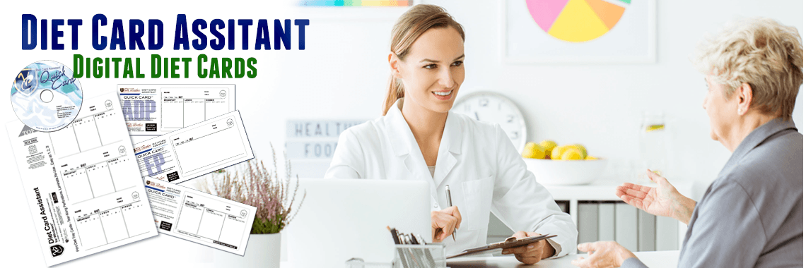 DIET CARD ASSISTANT DIGITAL TRAY CARDS