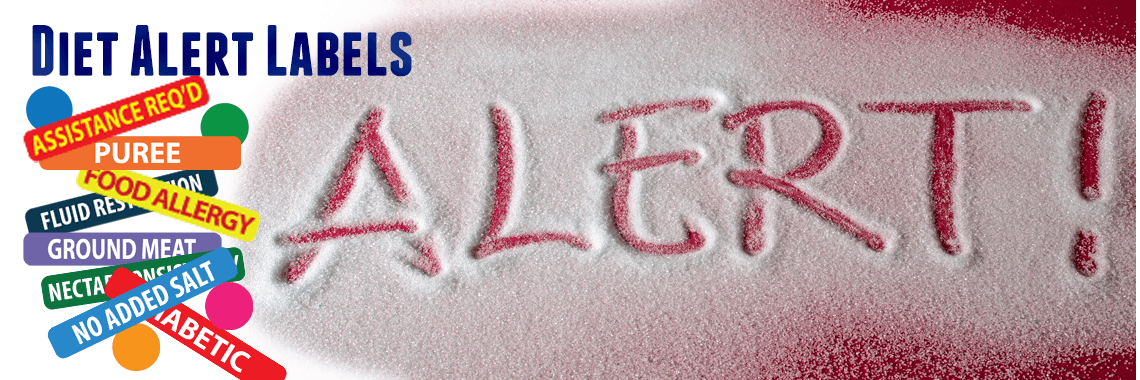 DIET ALERT LABELS