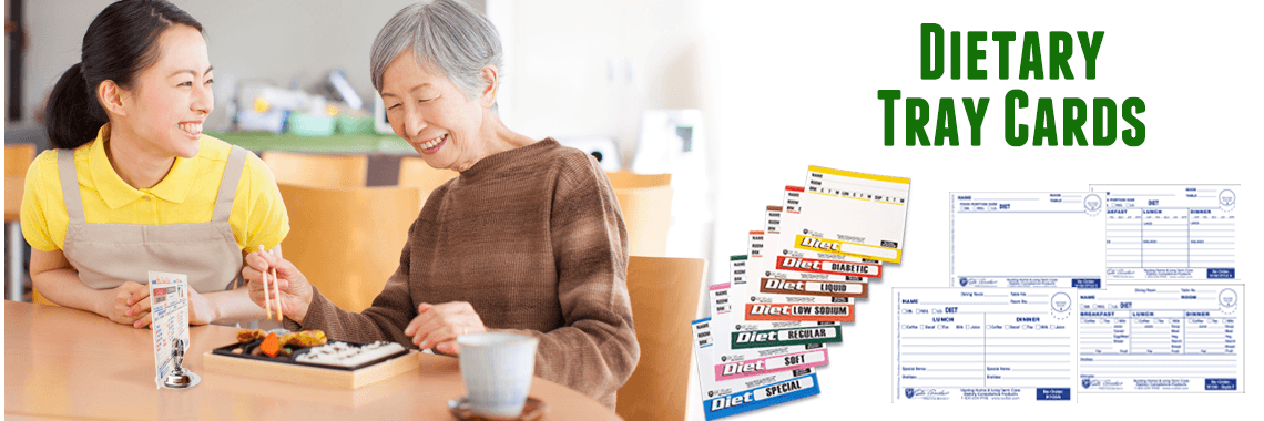 DIETARY TRAY CARDS