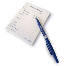 Accessories- Dietary Notification Form 4-1/4" X 5-1/2" Tall- N60DN